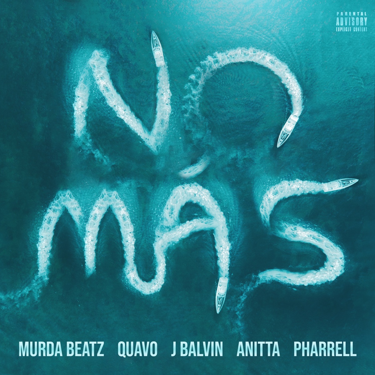 NO MÁS (feat. Quavo, J. Balvin, Anitta, and Pharrell) - Single by Murda Beatz album cover