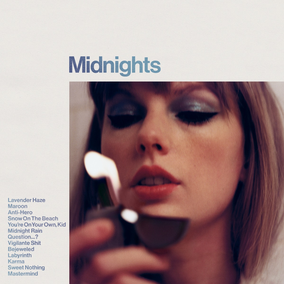 Midnights by Taylor Swift album cover artwork