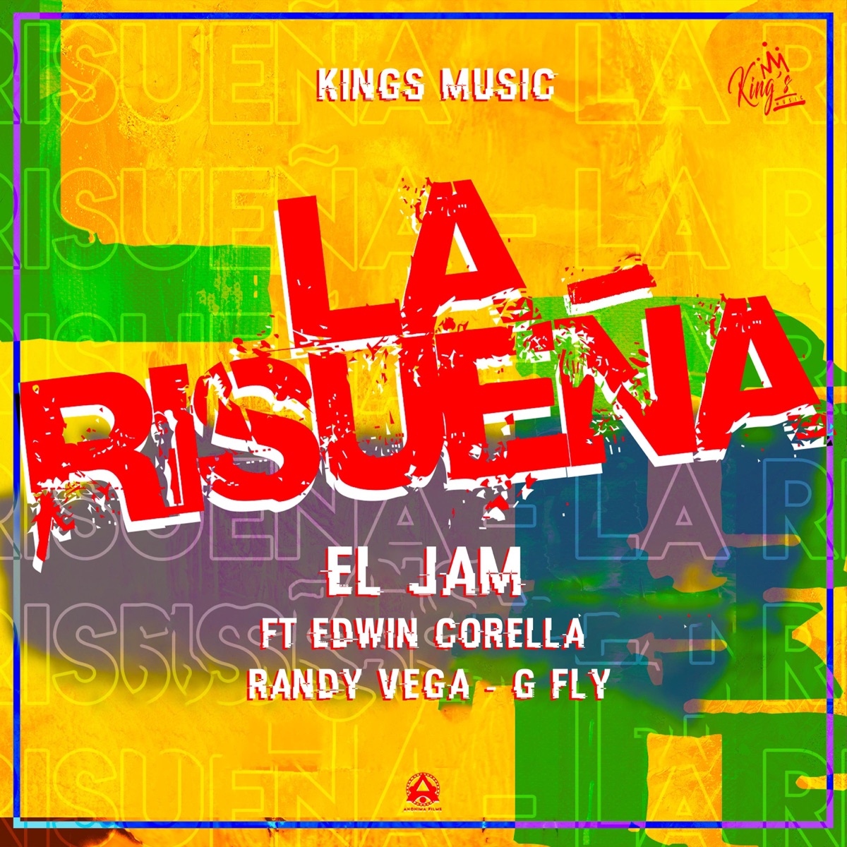 La Risueña (feat. Axel Ortiz, Edwin Corella, Randy Vega & G Fly) - Single by El Jam album cover
