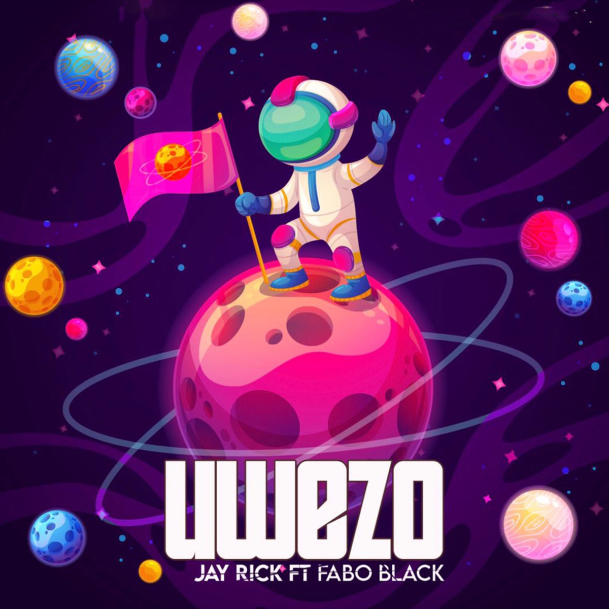 Uwezo (feat. FABO BLACK) - Single by Jayrick album cover