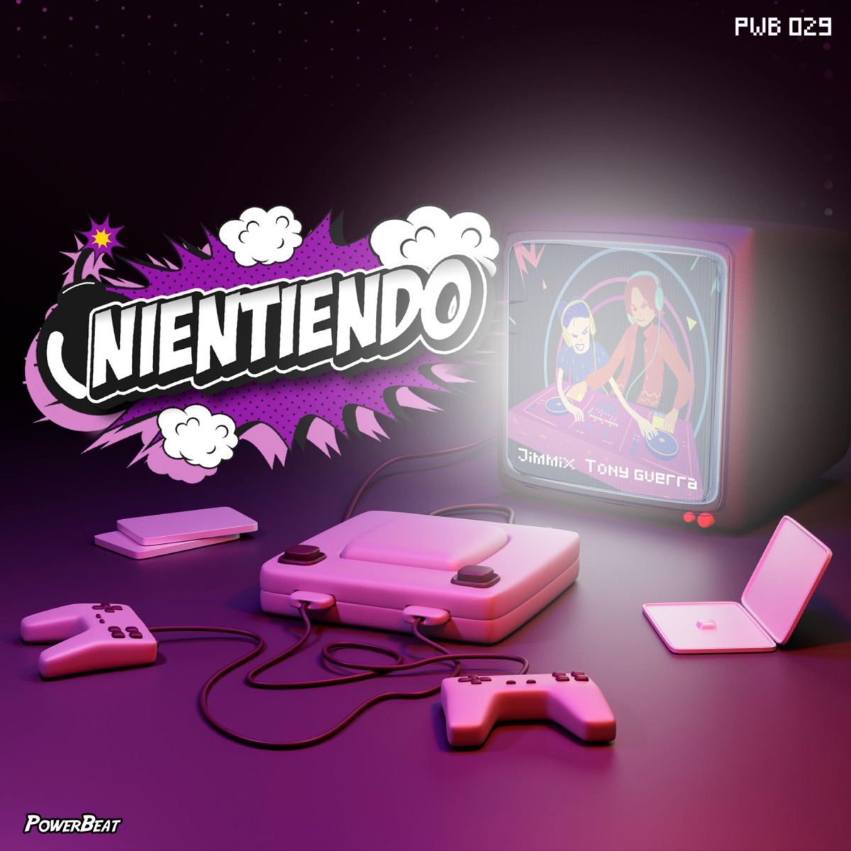 Nientiendo - Single by Jimmix & Tony Guerra album cover