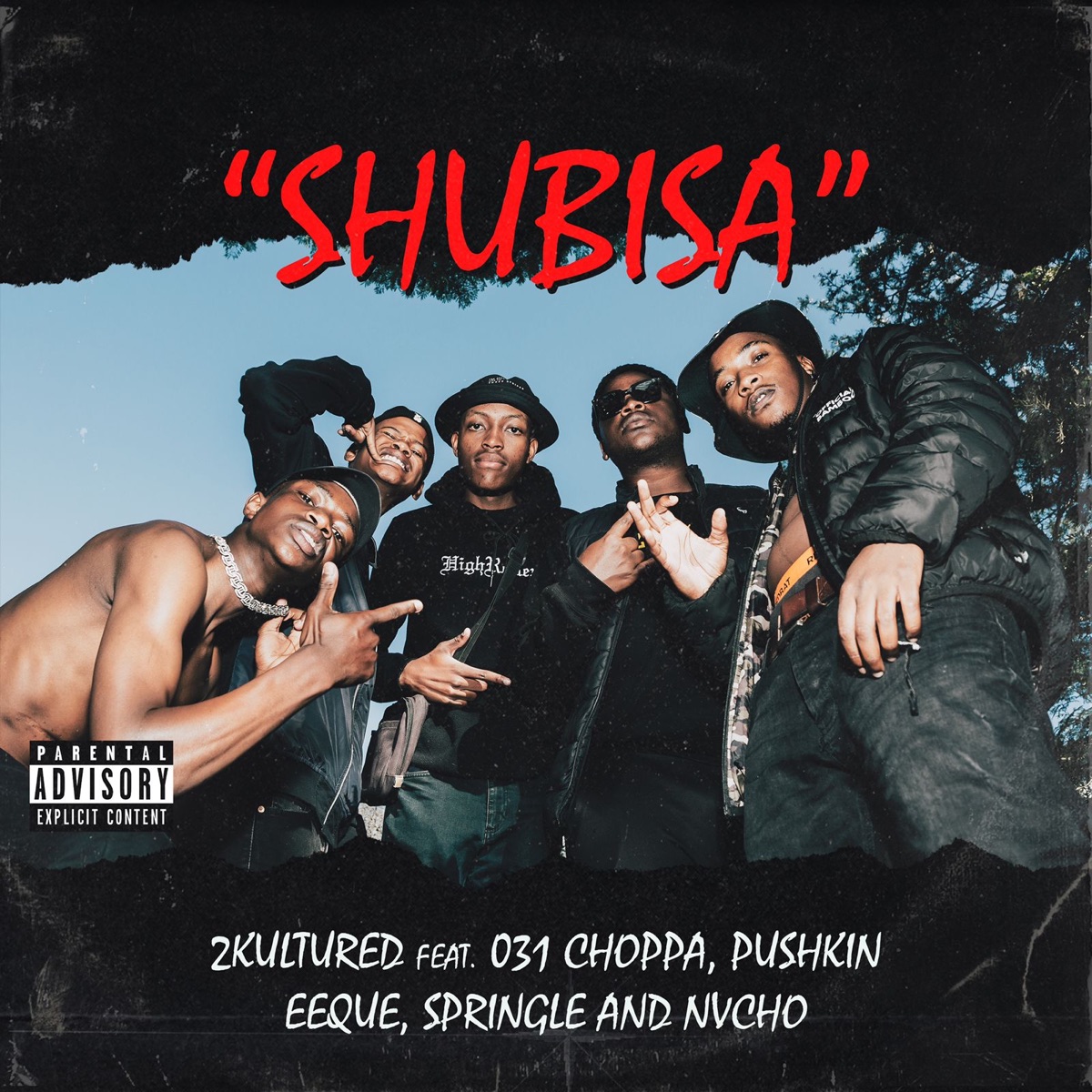 Shubisa (Ft. 031 Choppa, Eeque, Pushkin & Springle) [feat. 031Choppa, EeQue, Pushkin, Springle & Nvcho] [Single] by 2Kultured, KamtoDaKay & KhestoDeepSA album cover