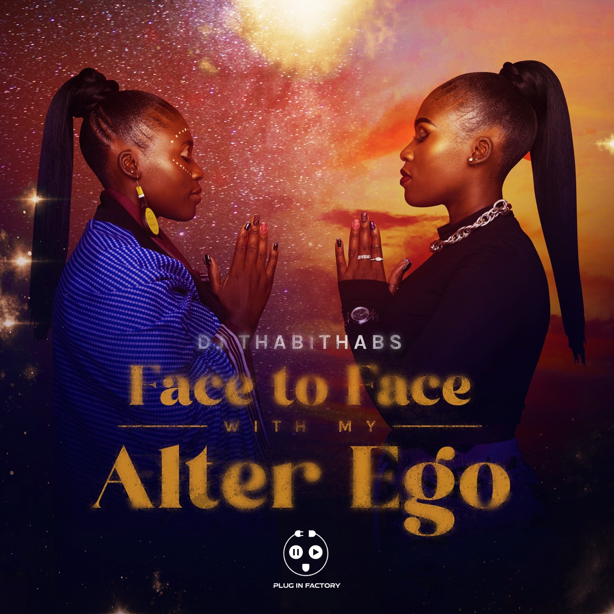 Face to Face with My Alter Ego by DJ Thabithabs album cover