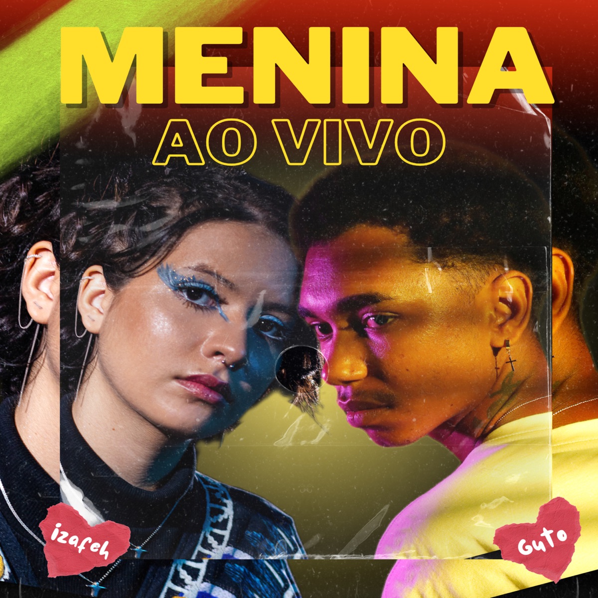 Menina (Ao Vivo) - Single by Gutinho & Izafeh album cover
