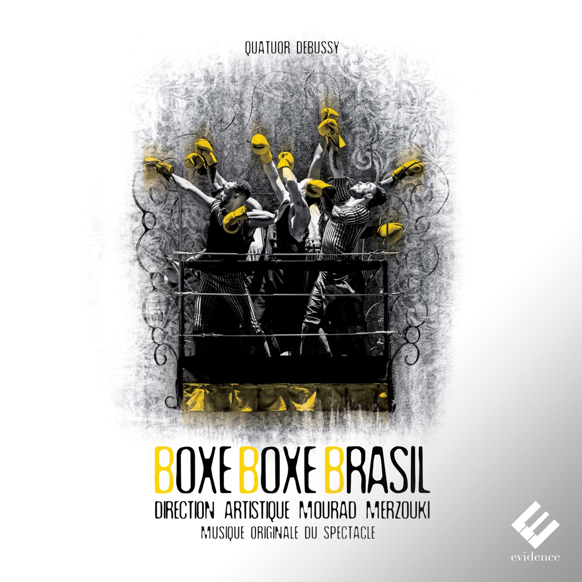 Boxe Boxe Brasil (Musique originale du spectacle de Mourad Merzouki) by Quatuor Debussy album cover