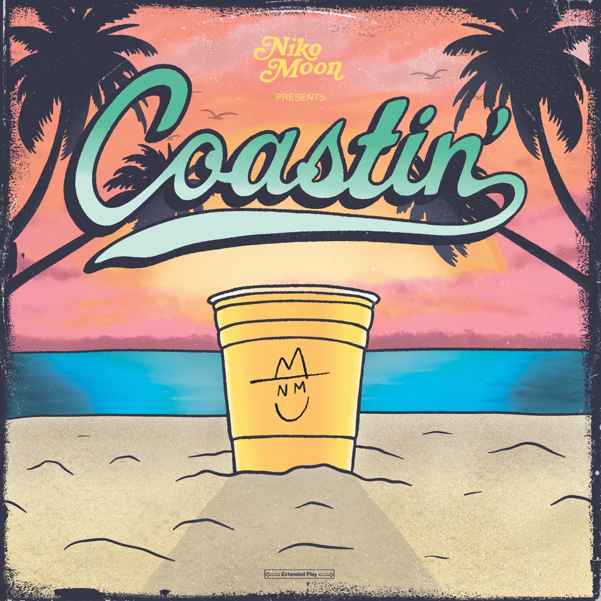 COASTIN' - EP by Niko Moon album cover