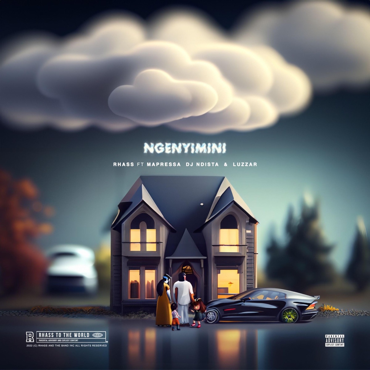 Ngenyimini (feat. Mapressa, Dj Ndista & Luzzar) - Single by Rhass album cover