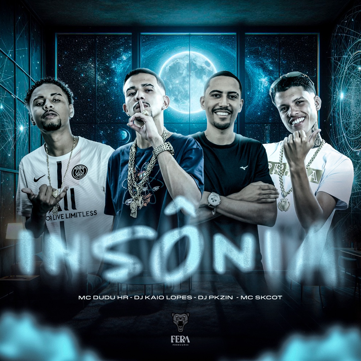 Insônia (feat. Mc Dudu HR & MC Skcot) - Single by Dj Pkzin & DJ KAIO LOPES album cover