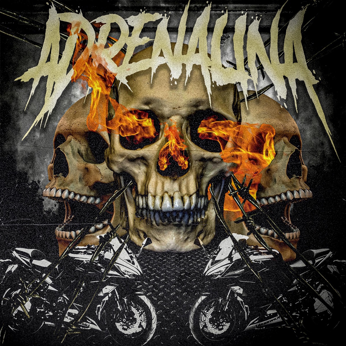 Adrenalina (feat. Daguero Music, KPTO, Alanbrigante, Di Geniuz, Bossavescomohe & LunoxLnx) - Single by AF The Prophecy album cover
