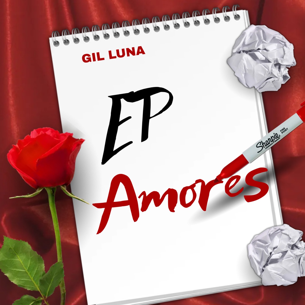 Amores - EP by Gil Luna album cover