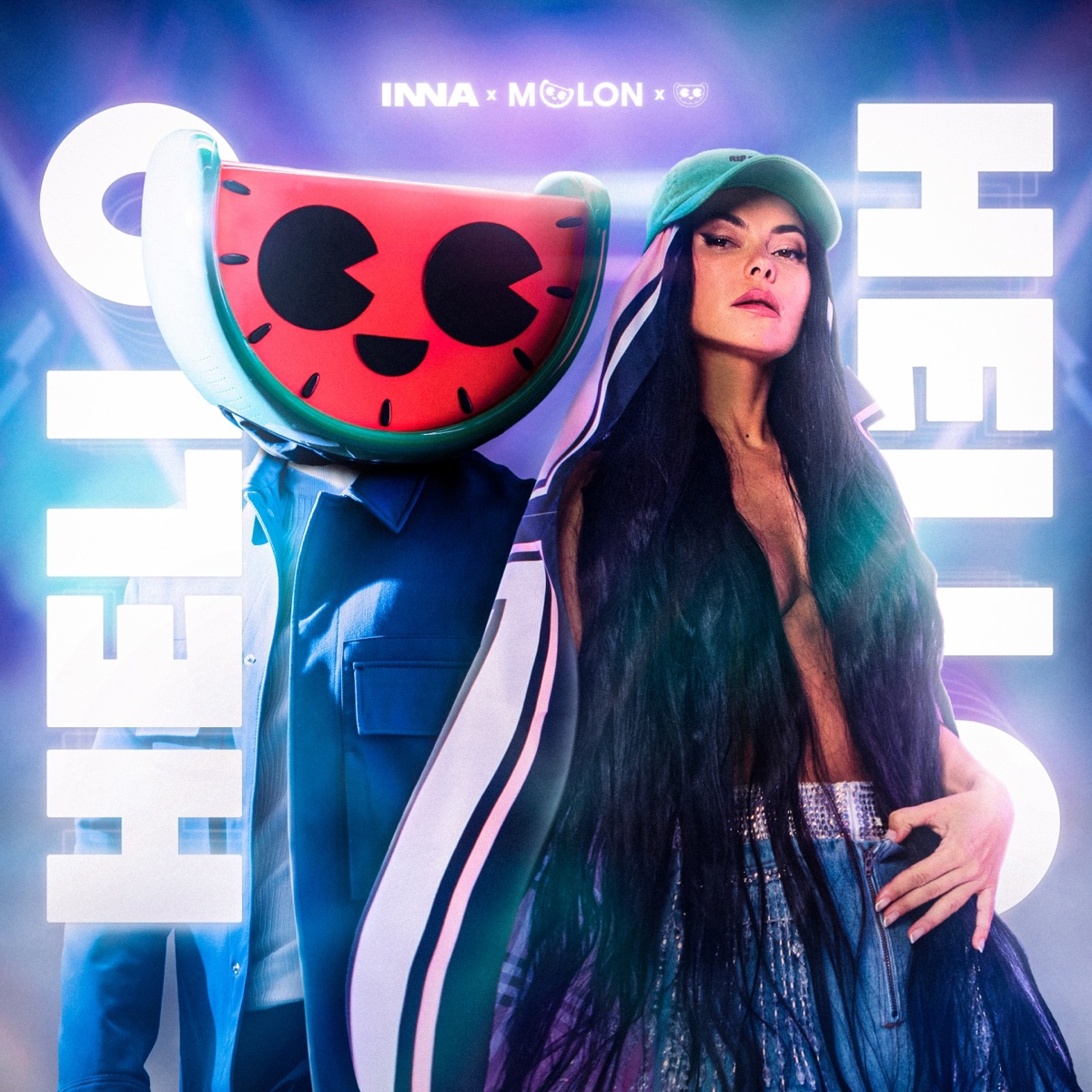 Hello Hello - Single by Inna, MELON & Dance Fruits Music album cover