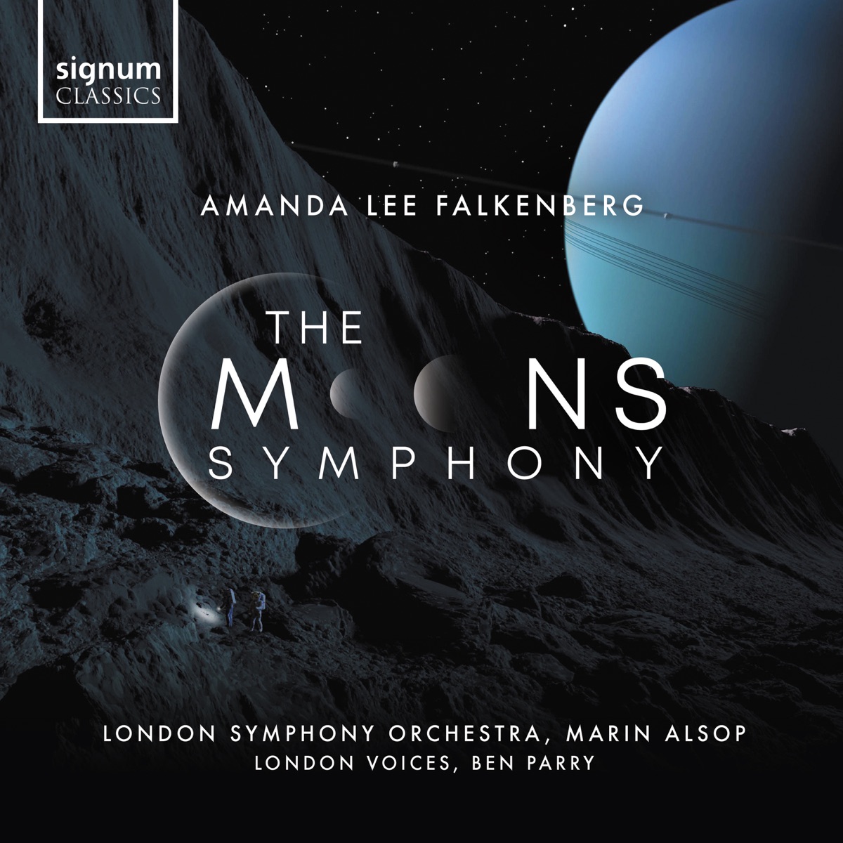 Amanda Lee Falkenberg: The Moons Symphony by Amanda Lee Falkenberg, London Voices, London Symphony Orchestra, Marin Alsop & Ben Parry album cover