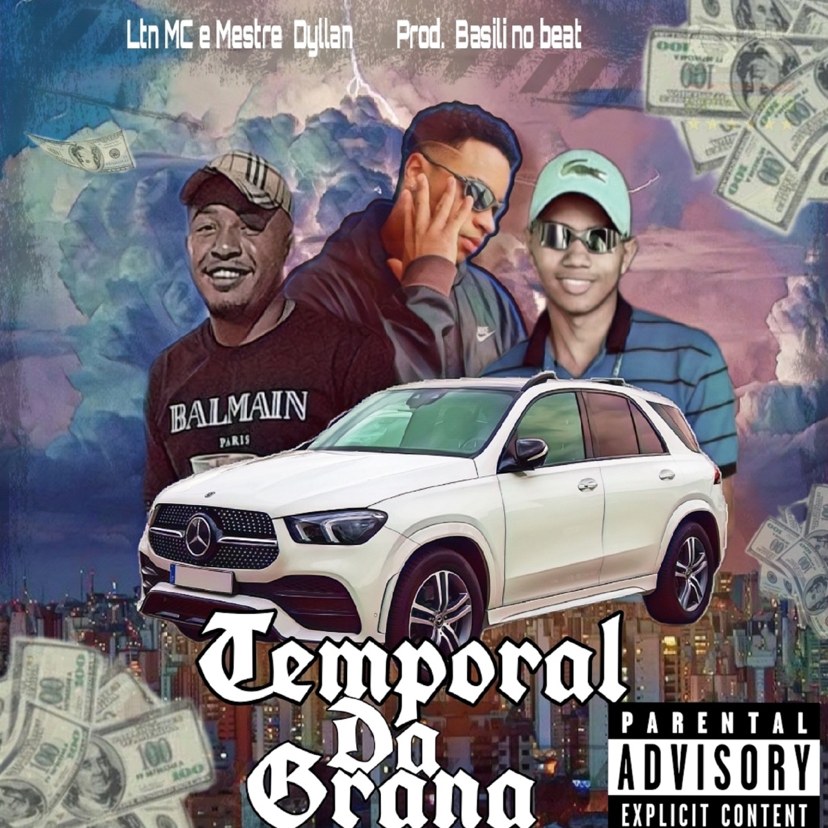 Temporal da Grana - Single by LTN MC, Mestre Dyllan & Basili no Beat album cover