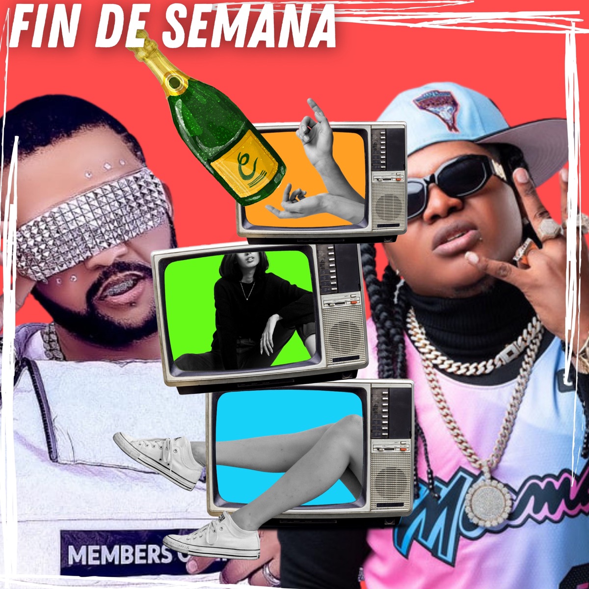 Fin de Semana (feat. Playero) - Single by Blu Rey, El Experimento (Macgyver) & Luny Tunes album cover