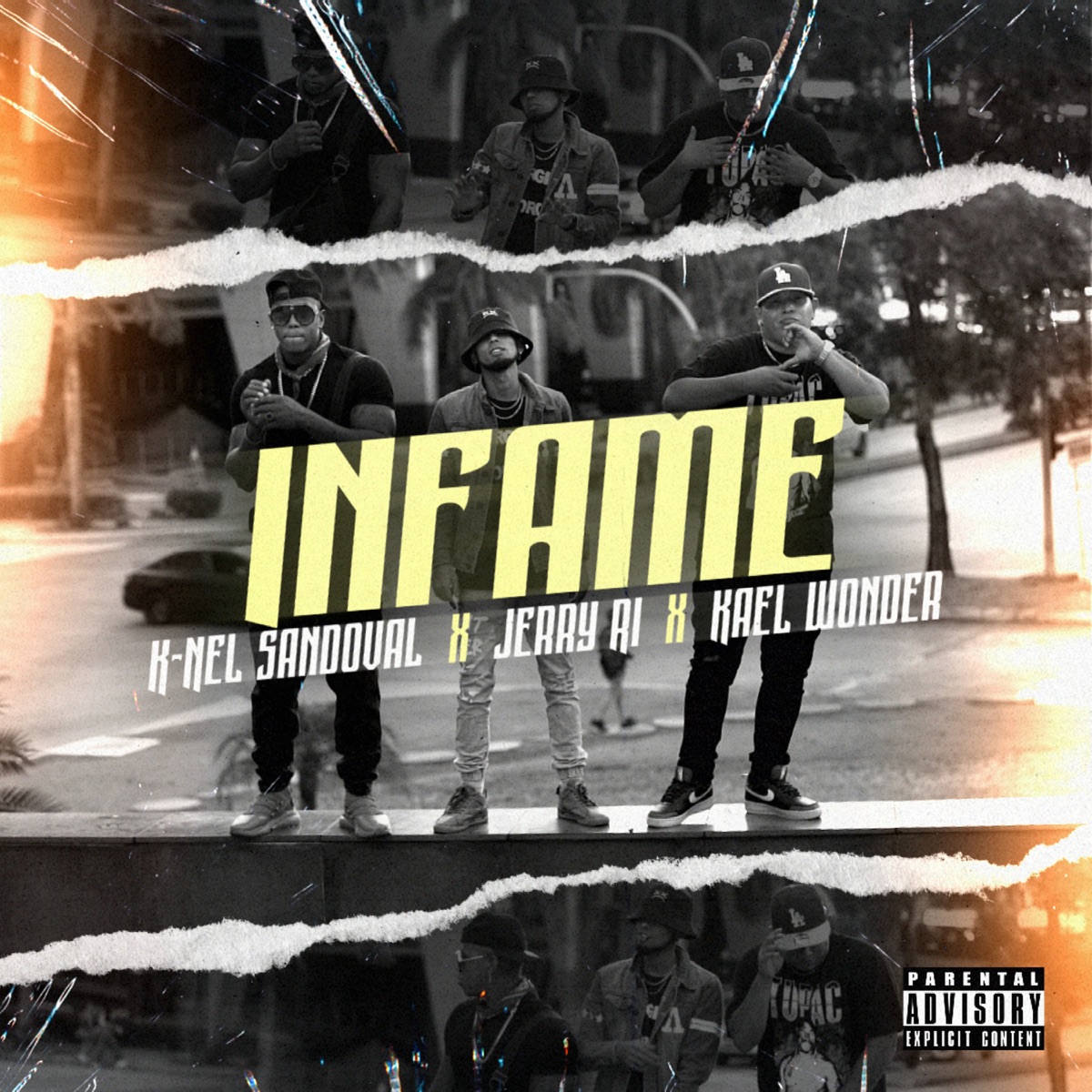 Infame (feat. Jerry Ri & Kael Wonder) - Single by K-Nel Sandoval album cover