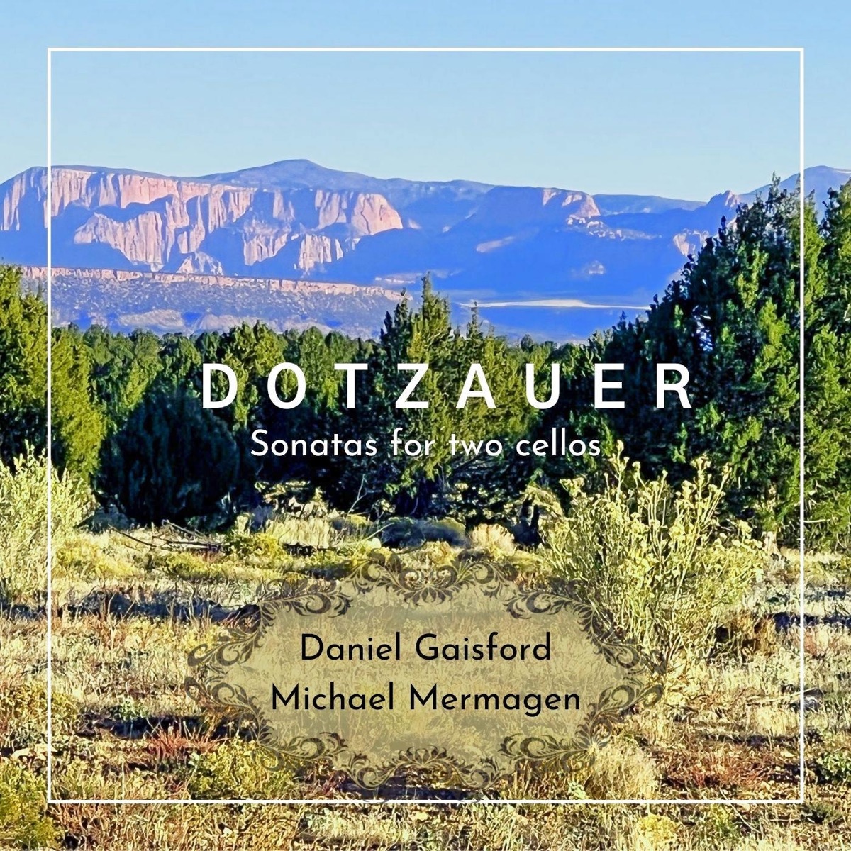 Dotzauer: Sonatas for Two Cellos by Daniel Gaisford & Michael Mermagen album cover