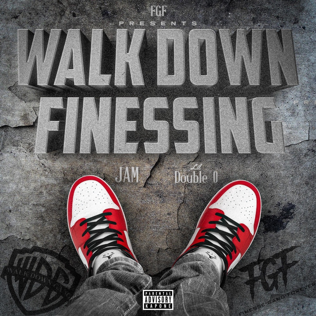 Walk Down Finessing (feat. Lil Double 0) - Single by Jam album cover artwork