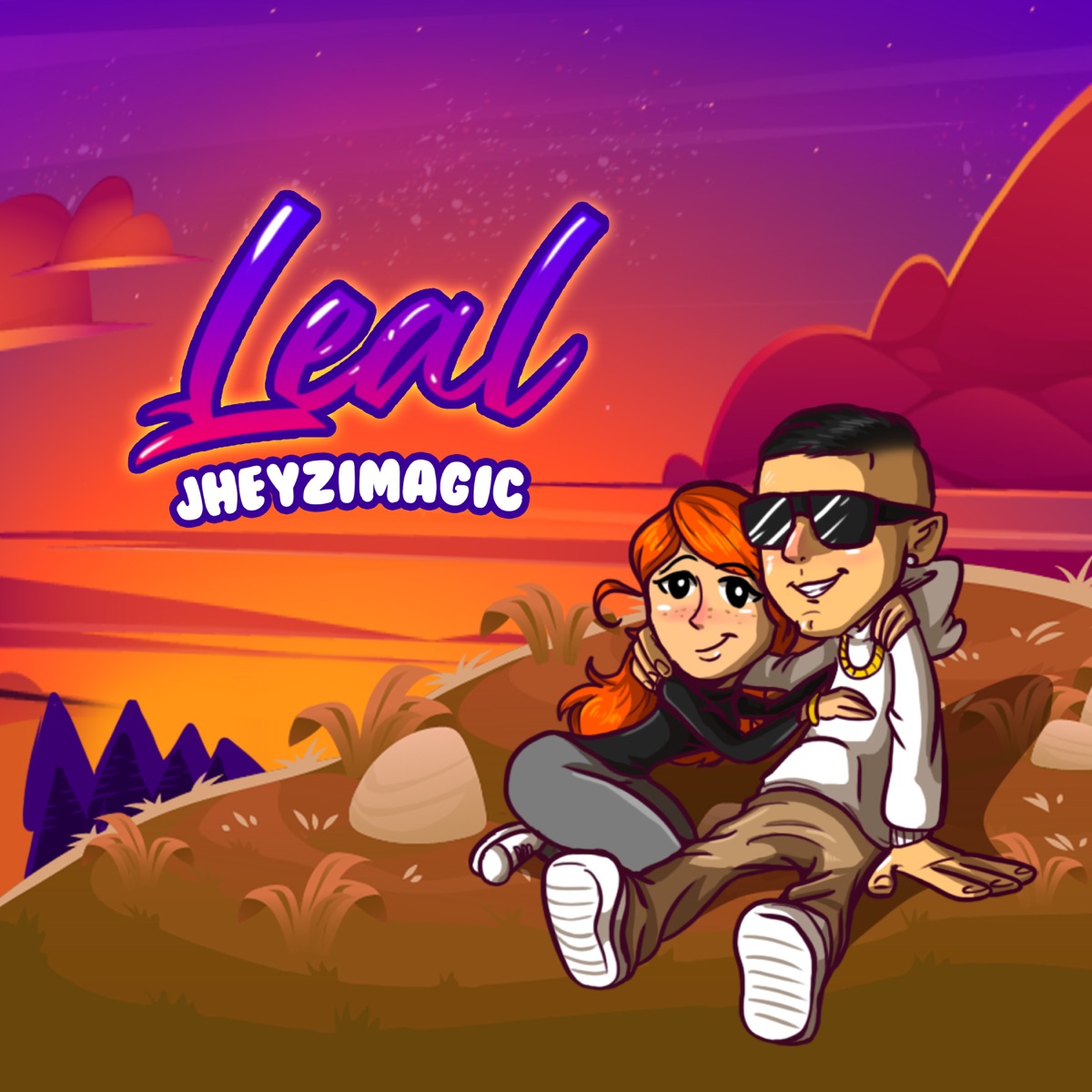 Leal (feat. Bossavescomohe, Di Geniuz & Lunoxlnx) - Single by JheyziMagic album cover