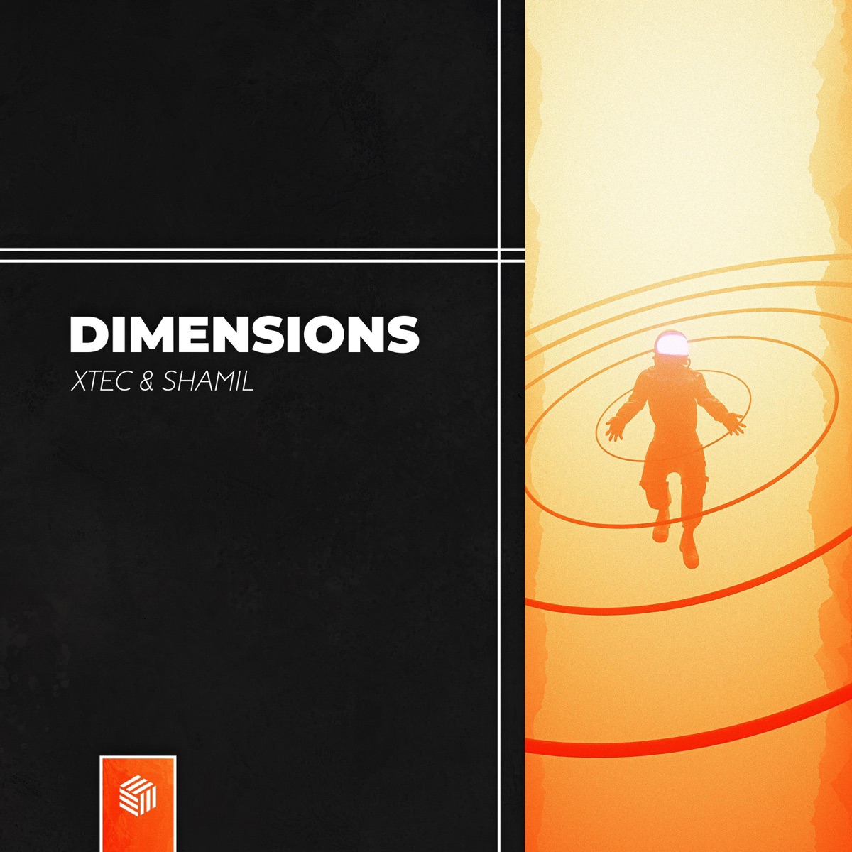 Dimensions - Single by XTEC & Shamil album cover