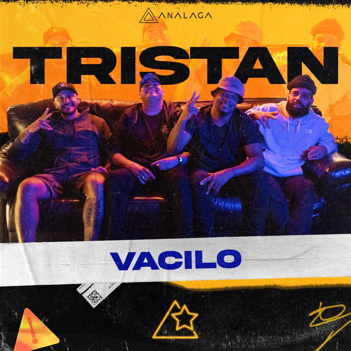 Vacilo - Single by ANALAGA & Tristan album cover