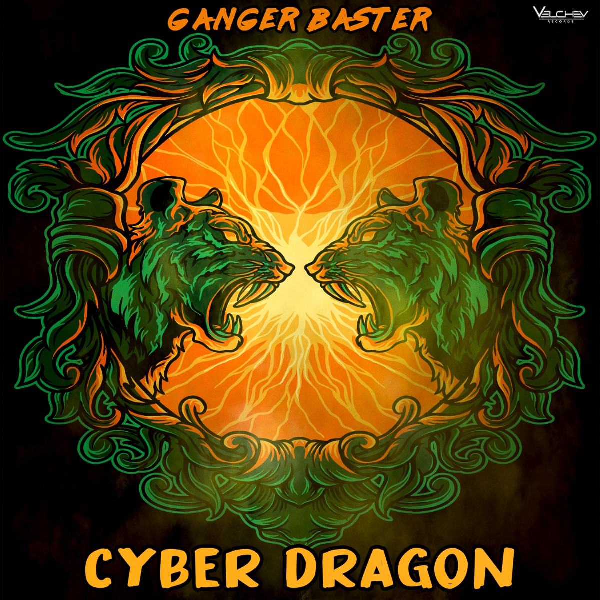 Cyber Dragon - Single by Ganger Baster album cover