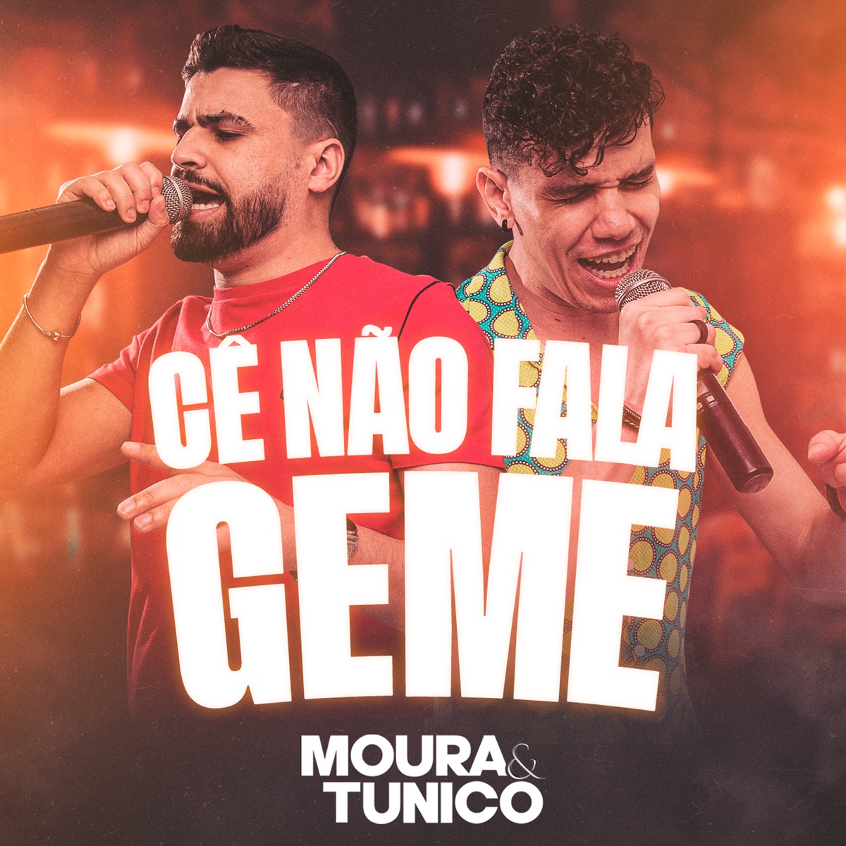 Cê Não Fala Geme - Single by Moura e Tunico album cover