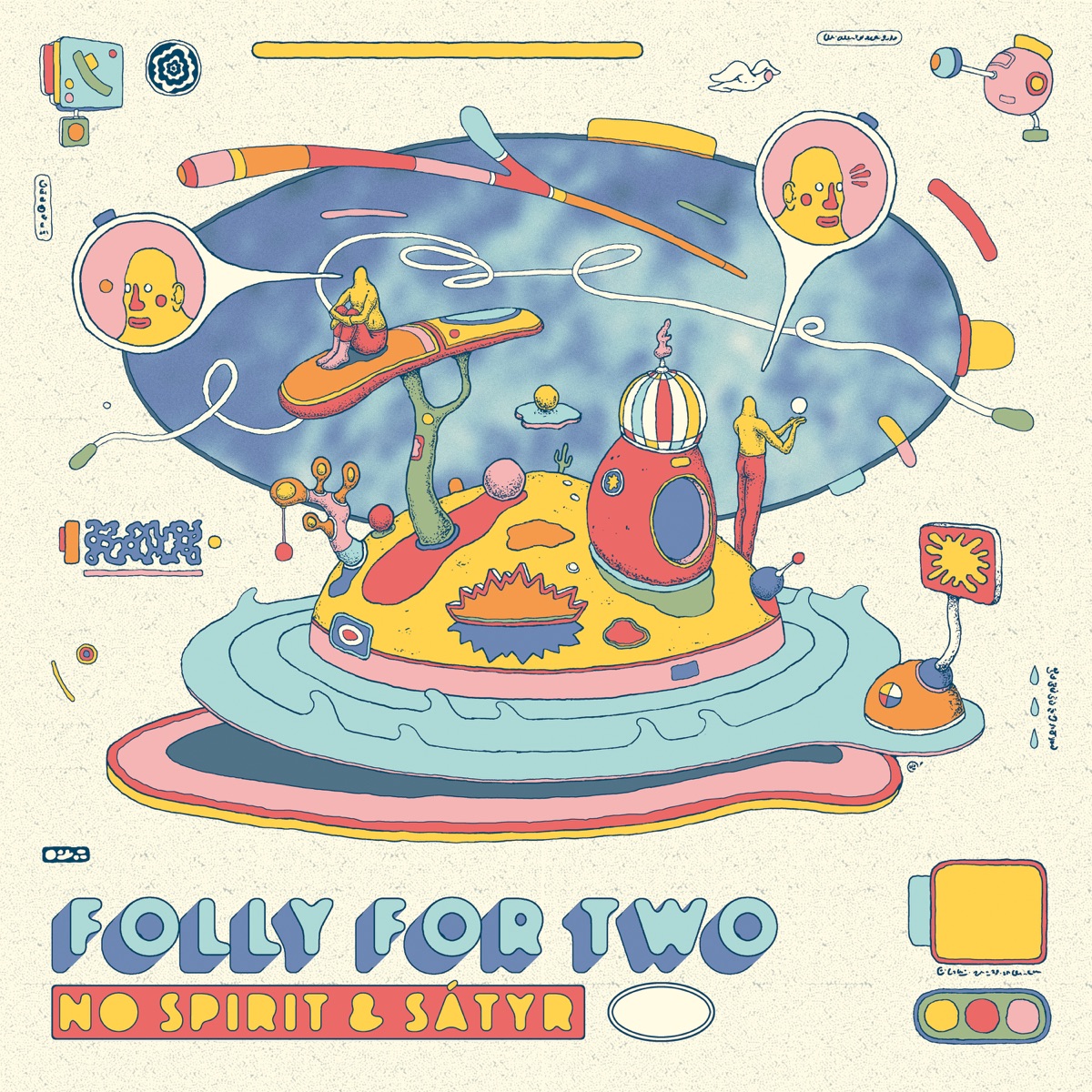 Folly For Two by No Spirit & Sátyr album cover