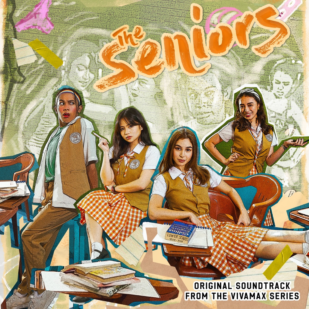 The Seniors (Original Soundtrack from the Vivamax Series) - EP by Because, Just Hush, ALLMO$T & Jom album cover