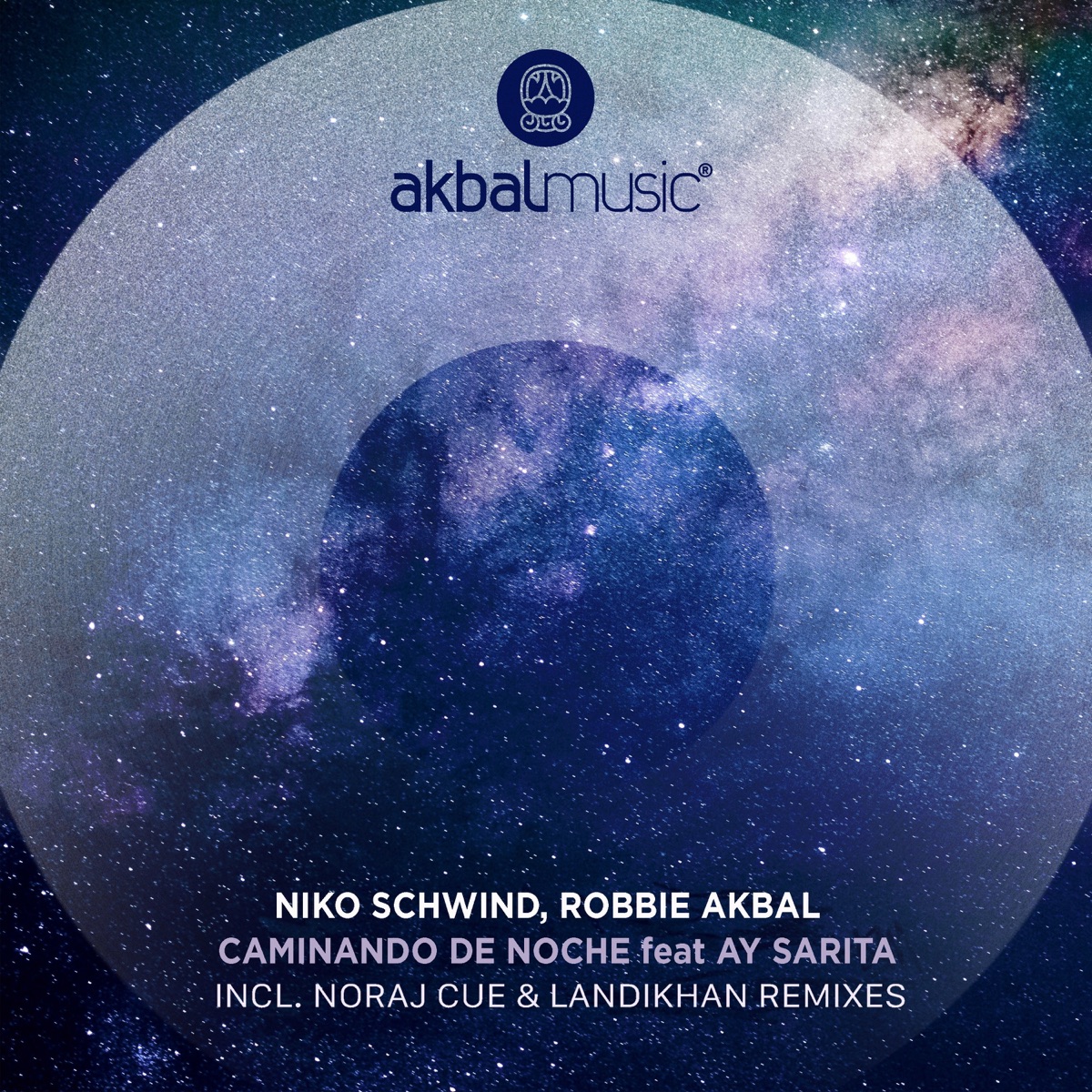 Caminando de Noche Remixes (feat. Ay Sarita) - Single by Niko Schwind & Robbie Akbal album cover