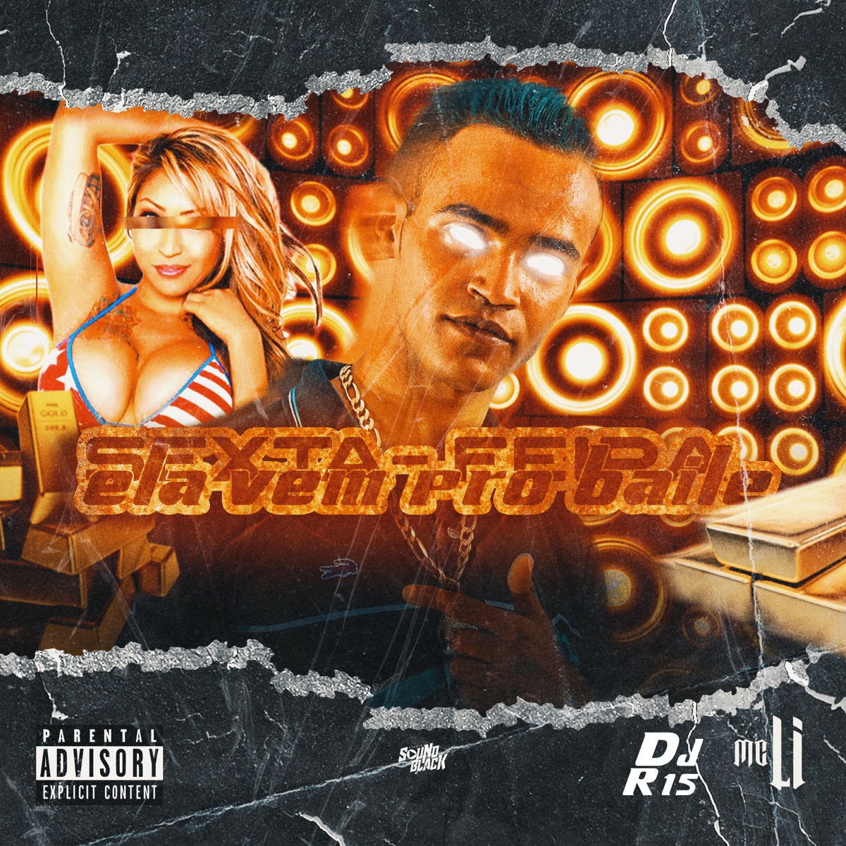Sexta Feira Ela Vem pro Baile - Single by MC LI & Dj R15 album cover