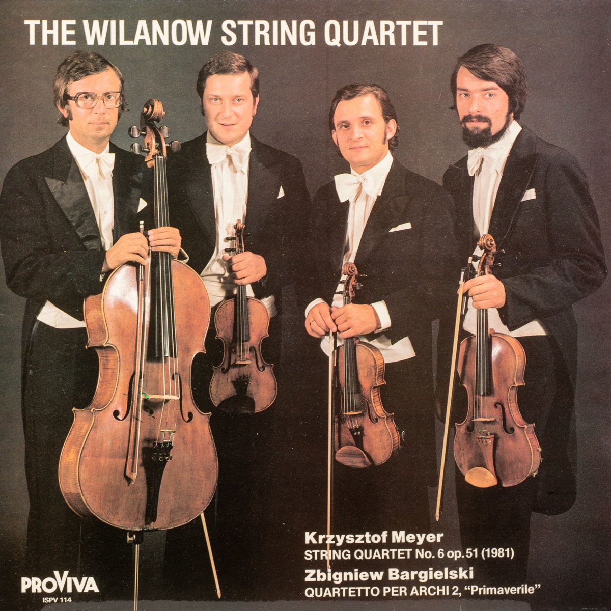 The Wilanow String Quartet (2024 Remastered Version) by Wilanow String Quartet album cover