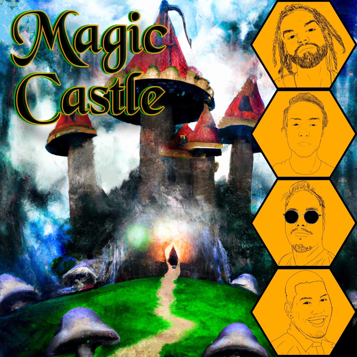 Magic Castle (feat. No Future, Shadey & Barology) - Single by VNDTA album cover