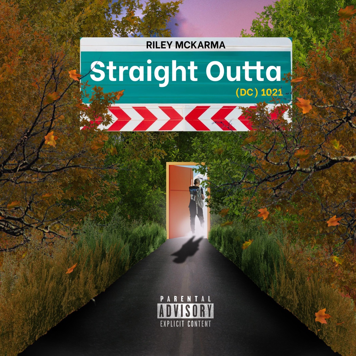 Straight Outta DC by Riley Mckarma album cover