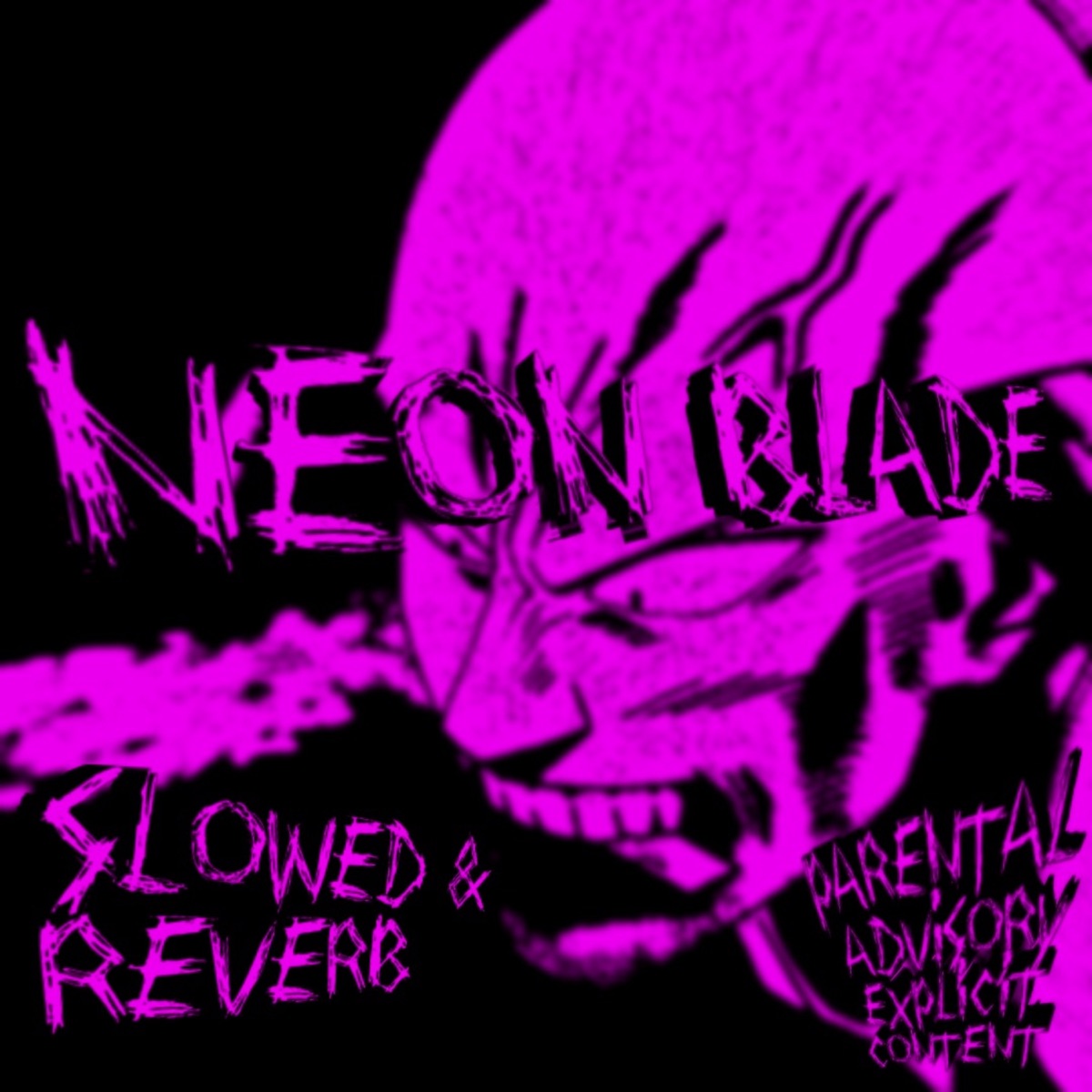NEON BLADE (Slowed + Reverb) - Single by MoonDeity album cover