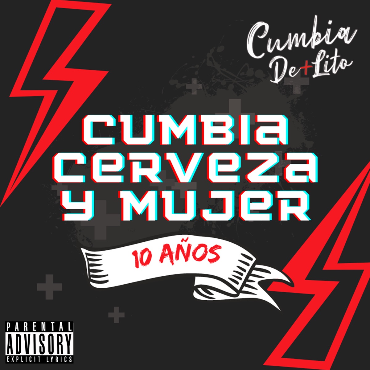 Cumbia Cerveza y Mujer - Single by CUMBIA DE+LITO album cover