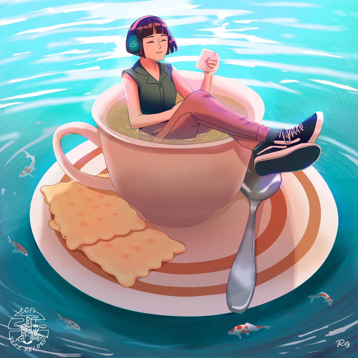 Green Tea - Single by Monocloud & Guy Rickard album cover