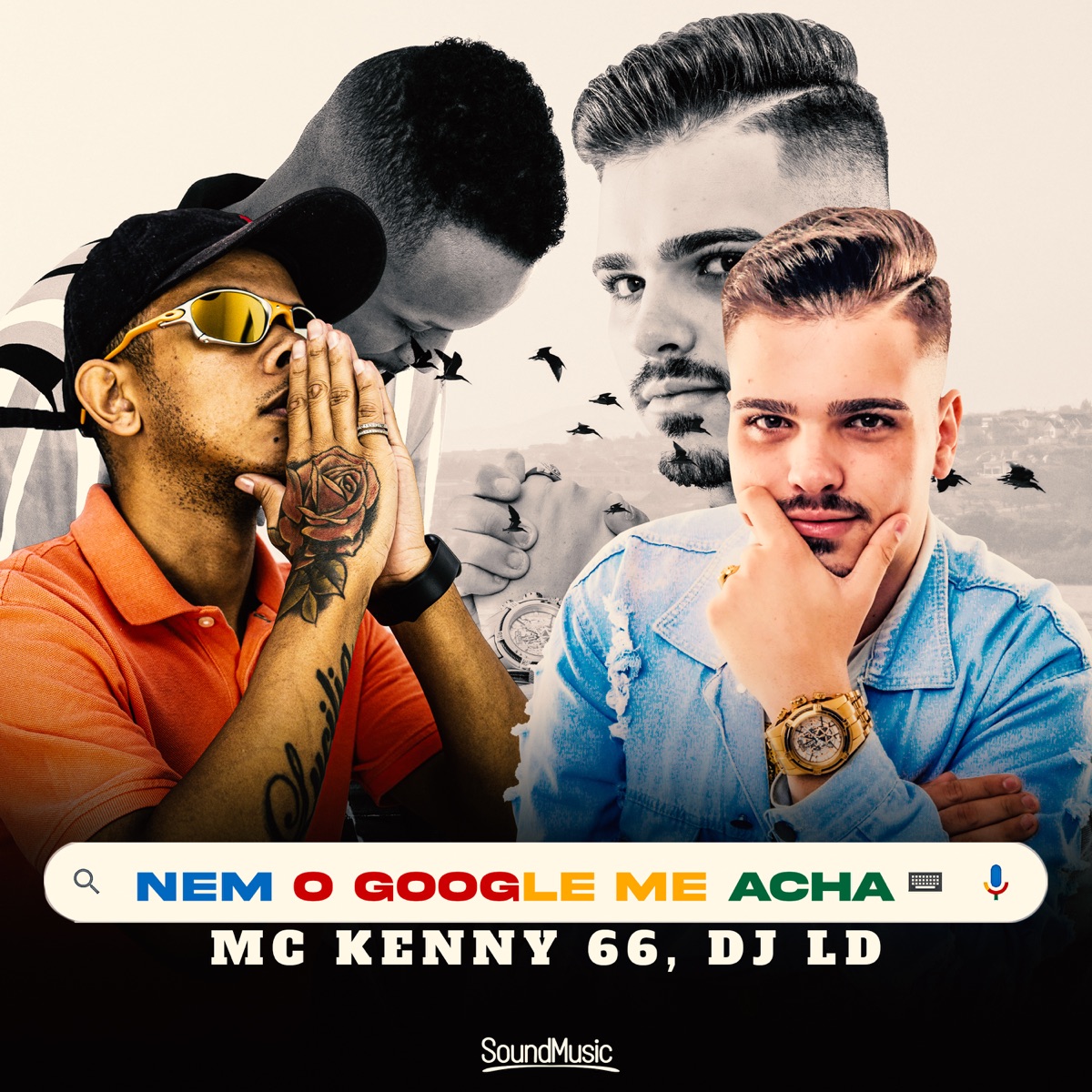 Nem o Google Me Acha - Single by Mc Kenny 66 & DJ LD album cover