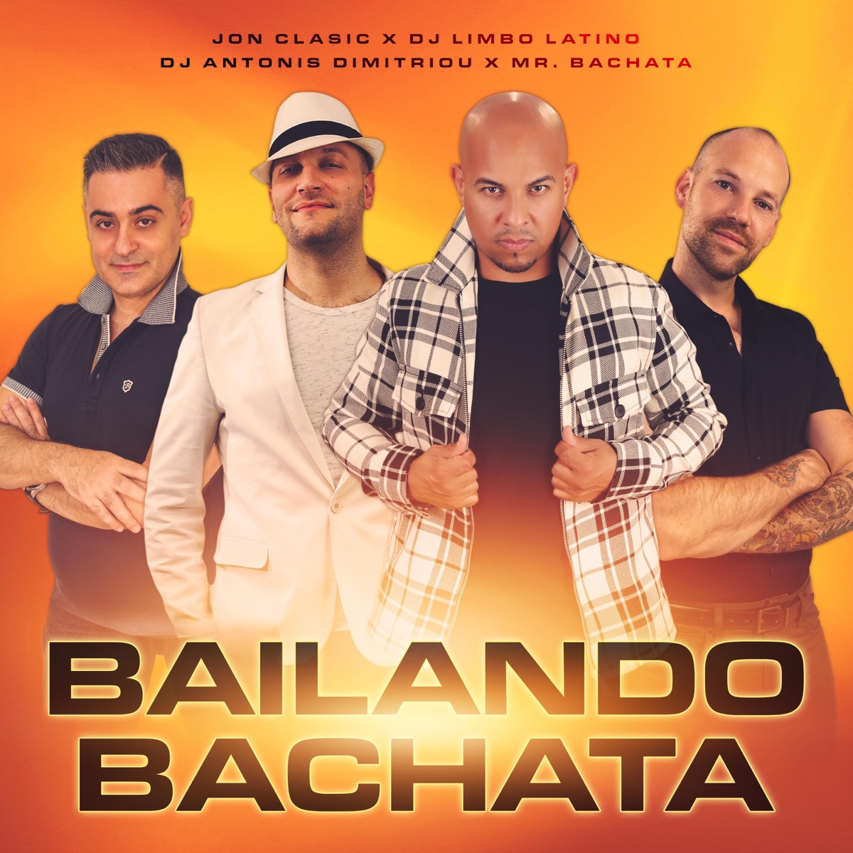 Bailando Bachata (feat. Mr. Bachata) - Single by JON CLASIC, Dj Limbo Latino & Dj Antonis Dimitriou album cover