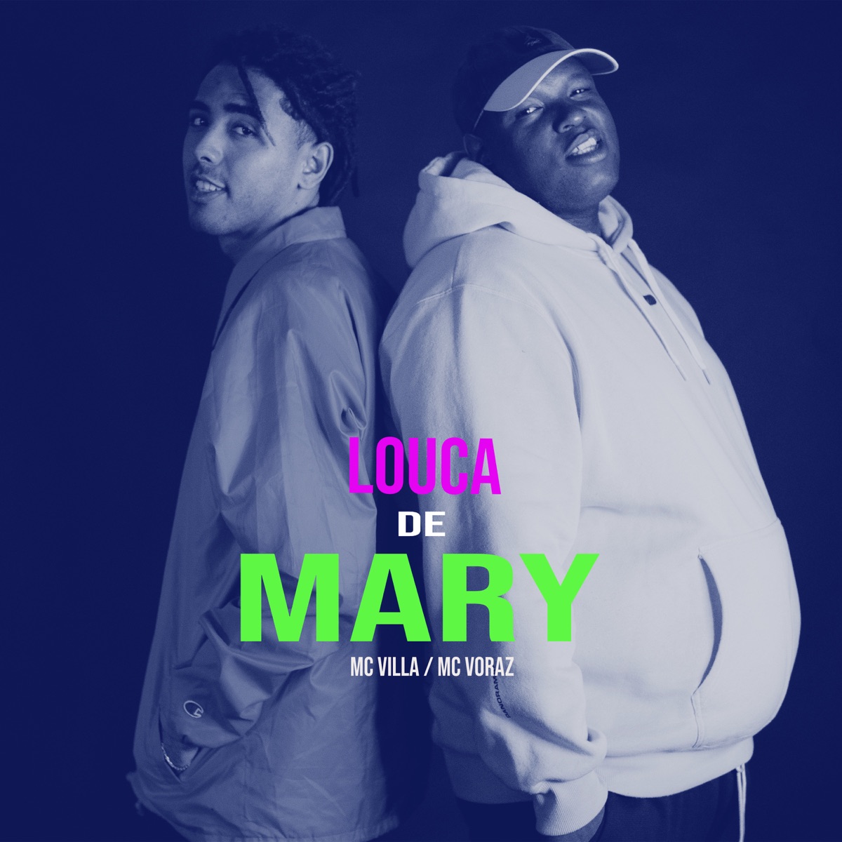 Louca de Mary - Single by Mc Voraz & mc villa album cover