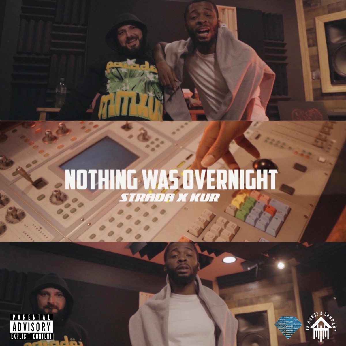 Nothing Was Overnight (feat. Kur) - Single by Strada album cover artwork