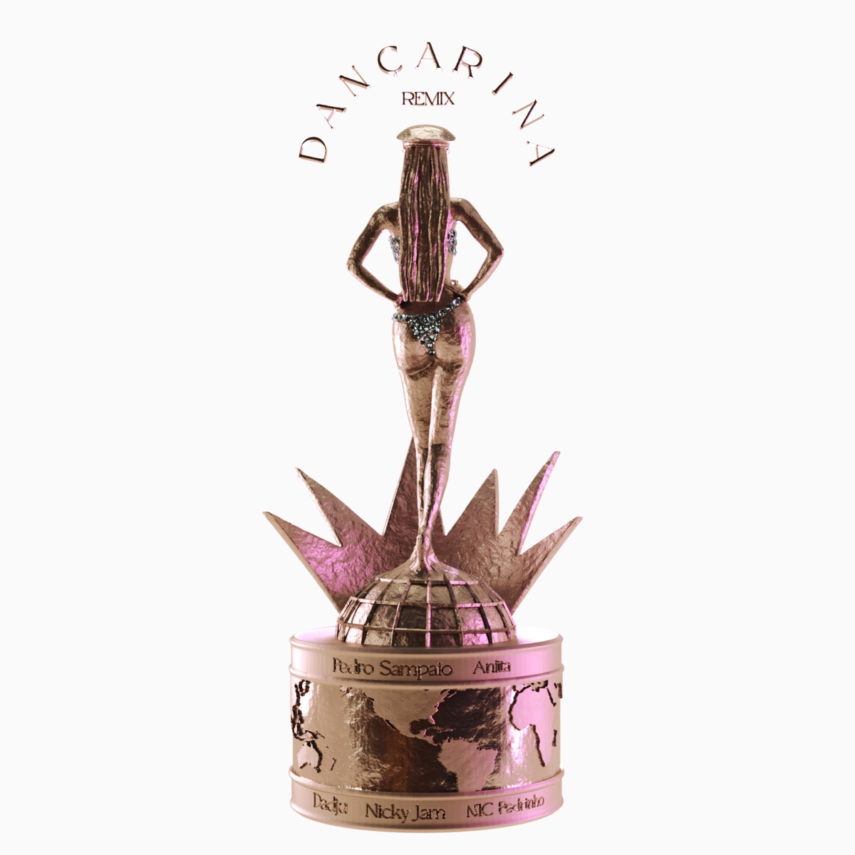DANÇARINA (feat. Nicky Jam, MC Pedrinho) [Remix] - Single by PEDRO SAMPAIO, Anitta & Dadju album cover