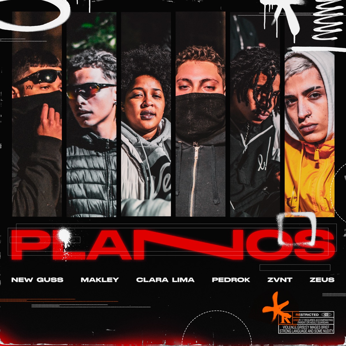 Planos (feat. Zeus, Zvnt, PedroK, Clara Lima & Makley) - Single by New Guss album cover