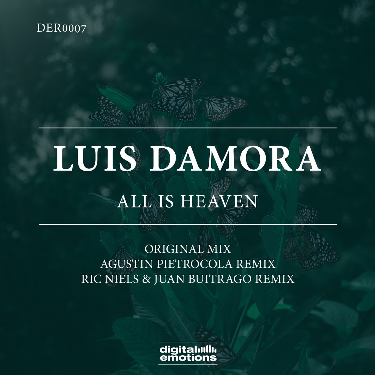 All Is Heaven - Single by Luis Damora, Agustin Pietrocola & Ric Niels album cover