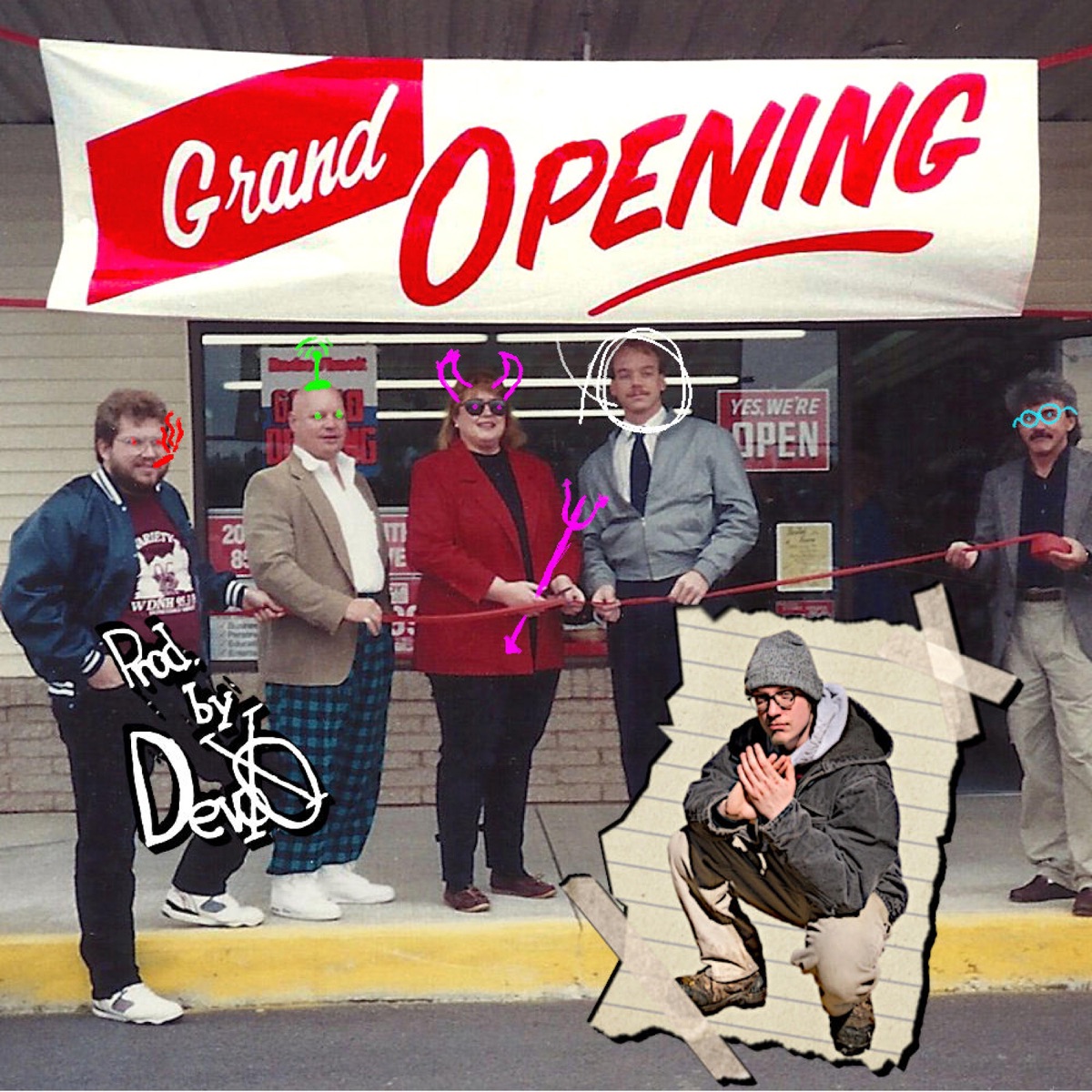 GRAND OPENING by Jimmy Split & Devo XO album cover