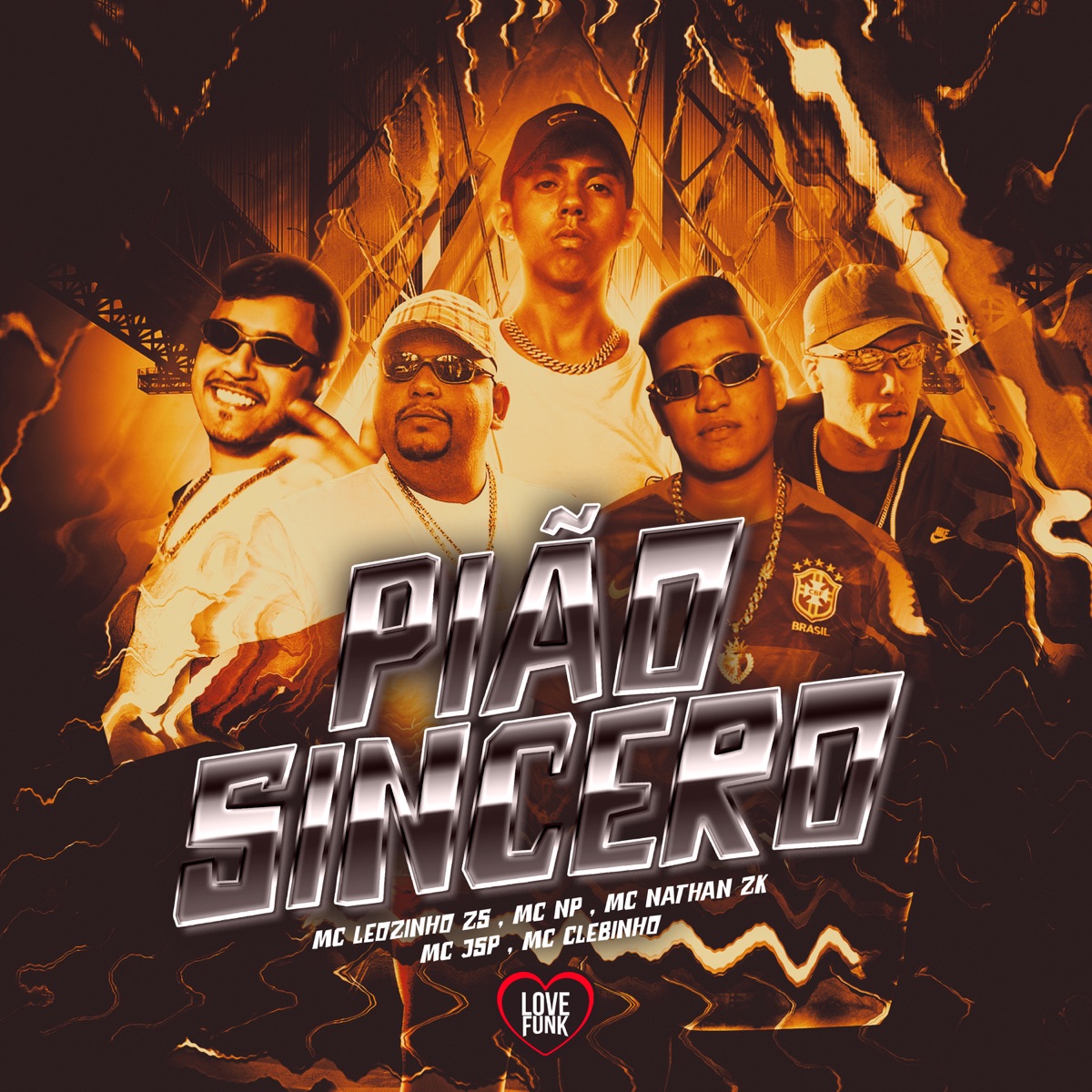 Pião Sincero (feat. MC Clebinho & MC JSP) - Single by MC Leozinho ZS, Mc Nathan ZK & MC NP album cover