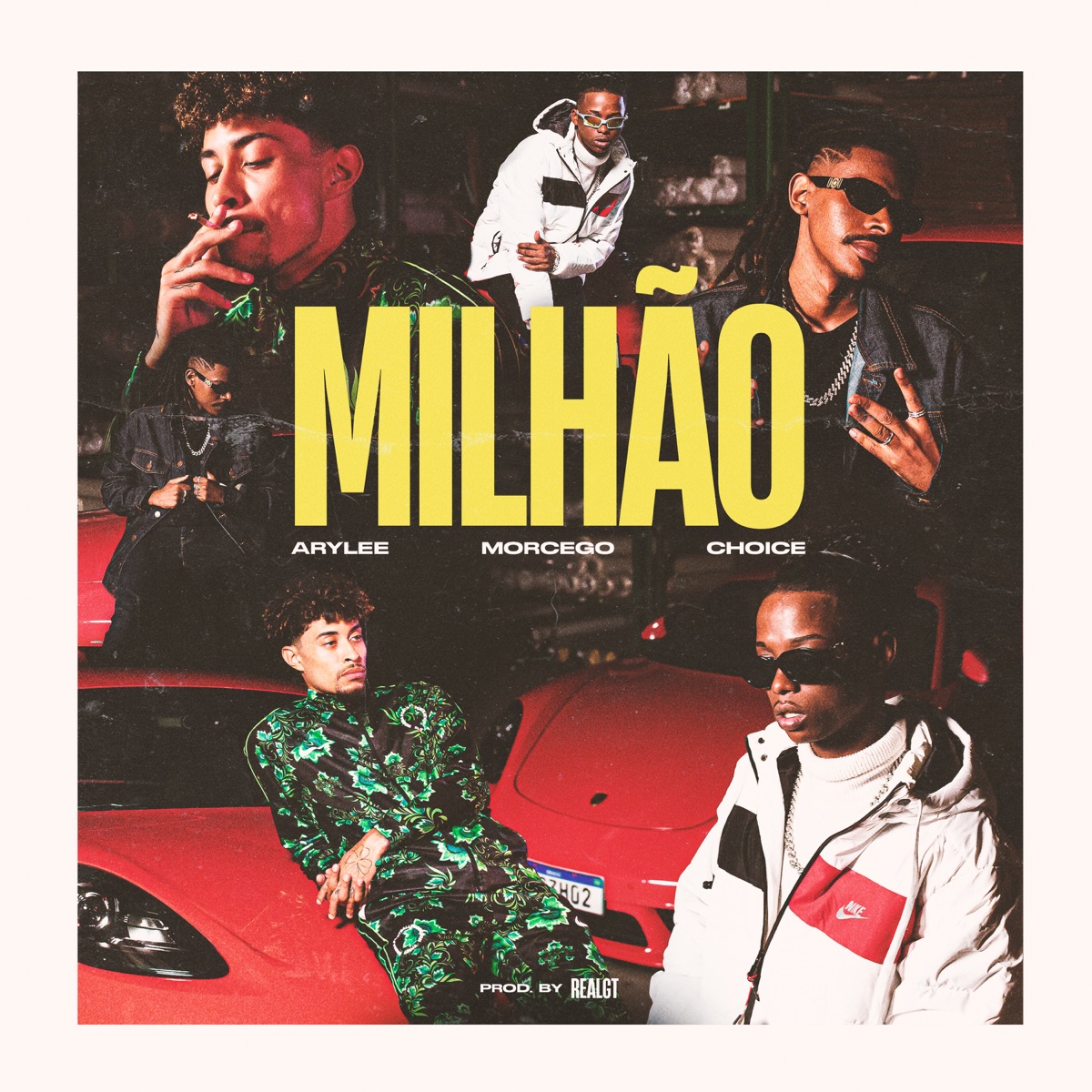 MILHÃO - Single by Arylee, Morcego, Choice, Real GT & Turtle Flame album cover