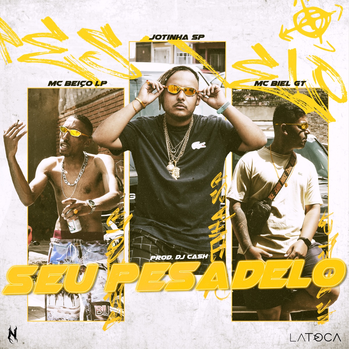 Seu Pesadelo - Single by Mc Beiço LP, Jotinha sp & MC Biel GT album cover