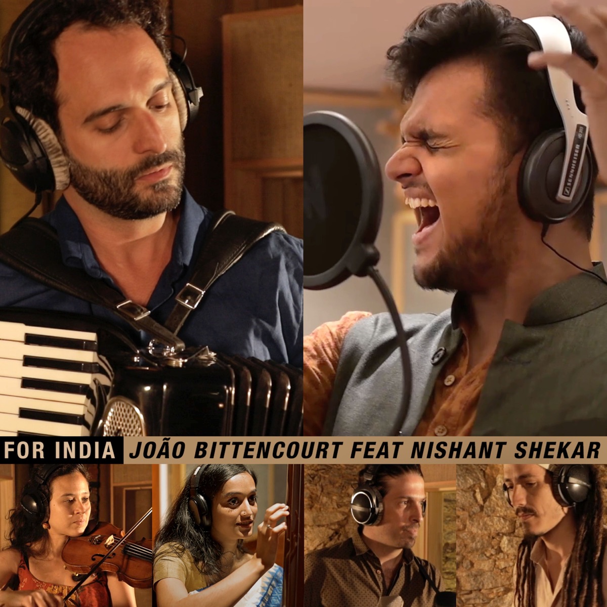 FOR INDIA (feat. Nishant Shekar & Renata Neves) - Single by João Bittencourt album cover