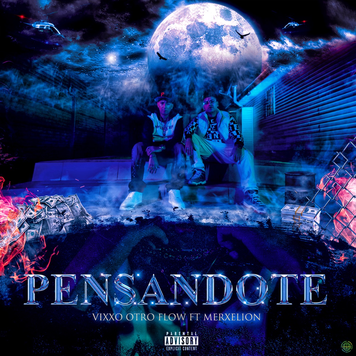 Pensandote (feat. Merxelion) - Single by Vixxo Otro Flow album cover