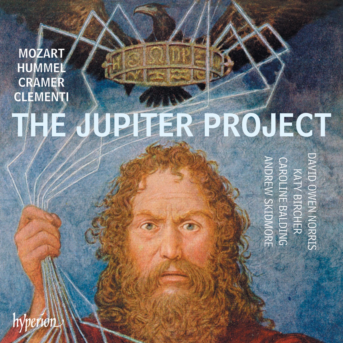 Mozart: The Jupiter Project – in the 19th-Century Drawing Room by David Owen Norris, Katy Bircher, Caroline Balding & Andrew Skidmore album cover